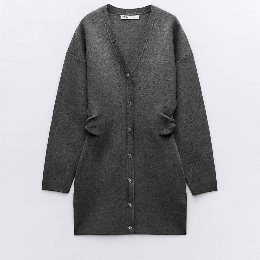 Zara cardigan dress